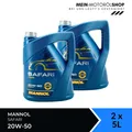 Produktbild: Mannol Safari 20W-50 API CH-4 API SN Youngtimer Oldtimer 2x5 Liter = 10 Liter