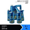 Produktbild: Mannol Safari 20W-50 API CH-4 API SN Youngtimer Oldtimer 5+4 Liter = 9 Liter