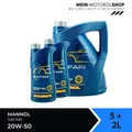 Produktbild: Mannol Safari 20W-50 API CH-4 API SN Youngtimer Oldtimer 5+2 Liter =  7 Liter
