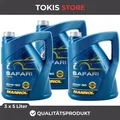 Produktbild: Mannol Safari 20W-50 7404 Oldtimer Motoröl 3 x 5 Liter API SN CH-4