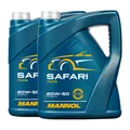 Produktbild: MANNOL Safari 20W-50 Motoröl, API SN/CH-4, SAE 20W-50, 2x5 Liter