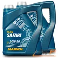 Produktbild: 10 L LITER MANNOL SAFARI 20W-50 MOTOR-ÖL MOTOREN-ÖL SAE 20W-50 50048365