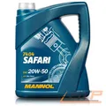 Produktbild: MANNOL 5 L SAFARI SAE 20W-50 MOTORÖL API SN/CH-4 OLDTIMER MINERALISCH