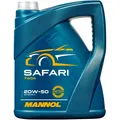 Produktbild: 5 Liter MANNOL Safari 20W-50  Motoröl API SL/CF Engine Oil Öl