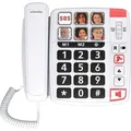 Produktbild: SwissVoice Xtra 1110 Schnurgebundenes Seniorentelefon Foto-Tasten, Freisprechen, inkl. No ATL1418644