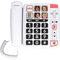 Produktbild: SwissVoice Xtra 1110 Schnurgebundenes Seniorentelefon Foto-Tasten, Freisprechen,