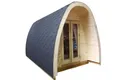 Produktbild: JVmoebel Gartenhaus Beige Holz-Campinghütte mit modernem Design und rustikalem Charme, (Camping Haus), Made in Europe