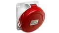 Produktbild: Einbaudose 5P 32A 400V rot IP67 PKF32F735