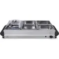 Produktbild: Tristar Buffet-Speisenwärmer 300 W 6,8 L Edelstahl Silbern - Silber