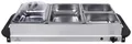 Produktbild: Tristar Buffet Servierer Heizplatte Edelstahl 300W Buffetwärmer Warmhaltesch15