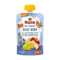 Produktbild: 3x Holle baby food Quetschie Blue Bird, Birne & Heidelbeer, Hafer ab 6 M, 100 g