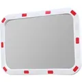 Produktbild: TRUTZHOLM Verkehrsspiegel Eckig 40x60cm Sicherheitsspiegel Straßenspiegel