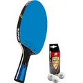 Produktbild: Sunflex B45 Tischtennisschläger + 3*** ITTF SX40+ Tischtennisbälle