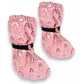 Produktbild: HECKBO Regenfüßlinge Füßlinge Baby ohne Futter verschiedene Motive Babystiefel rosa 3 - 18 Monate (S)