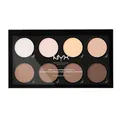 Produktbild: Highlight & Contour Pro Palette, Puder Konturen Kit, 8 verblendbare Matte und...