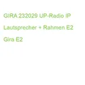 Produktbild: GIRA 232029 UP-Radio IP Lautsprecher + Rahmen E2 Gira E2 (4010337107774)