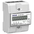 Produktbild: Orno OR-WE-520 Stromzähler Hutschiene 3-Phasen-Anzeige des Stromverbrauchs mit MID Zertifikat, 0,25A - 80A,3 x 230V/400V, 50/60Hz, 800 imp/kWh, weiß, M119