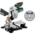 Produktbild: Metabo Kappsäge KS 216 M Set (610216900) mit 2. Hartmetall-Sägeblatt, im Karton