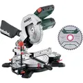 Produktbild: Kapp- u.Gehrungssäge KS 216 M Set 120x60mm 1100 W 5000min-1 216x30mm METABO