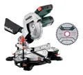 Produktbild: Metabo KS 216 M Set Kappsäge mit 2. Hartmetall-Sägeblatt im Karton - 610216900