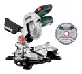 Produktbild: Metabo KS 216 M Set Kappsäge mit 2. Hartmetall-Sägeblatt im Karton - 610216900