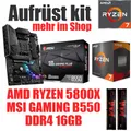 Produktbild: PC Bundle Aufrüstkit Gaming Set AMD Ryzen 7 5800X + MSI Mainboard + 16GB RAM