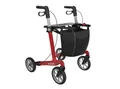 Produktbild: Rehasense Rollator Rehasense Athlon SL Carbon Rollator, Gr.L, PUR Softräder, Racing Red