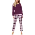 Produktbild: Merry Style Schlafanzug Damen Pyjama MS10-168 aus Baumwolle bunt XXL
