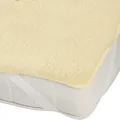 Produktbild: Erwin Müller Matratzenauflage Schurwolle Natur Größe 100x200 cm