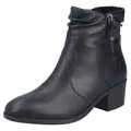 Produktbild: Rieker Stiefelette Boots, Klassik-Stiefelette, Blockabsatz, mit slouchy Schaft schwarz 43 EU
