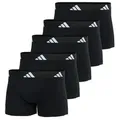 Produktbild: adidas Sportswear Trunk Active Flex Cotton (5er Pack) Multipack, elastisch, Logo-Bund, ohne Eingriff schwarz M