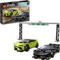 Produktbild: LEGO 76899 Speed Champions Lamborghini Urus ST-X & Lamborghini Huracán Super Trofeo EVO, Rennwagen-Set