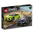 Produktbild: LEGO® Speed Champions 76899 Lamborghini Urus ST-X & Lamborghini Huracán Super Tr