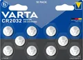 Produktbild: VARTA Batterien Knopfzellen CR2032, 10 Stück, Power on Demand, Lithium Coin, 3V