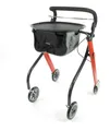 Produktbild: Trust Care Indoor Rollator Let's Go rot schwarz