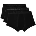 Produktbild: Emporio Armani Trunk 3er Pack Trunks Cotton (3-St., 3 Stück) mit elastischem Logo-Bund schwarz L