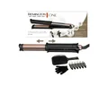 Produktbild: Remington Glätteisen REMINGTON Glätteisen & Lockenstab ONE Straight & Curl Styler S6078 Keramik-Beschichtung, 2-in-1 Glätteisen