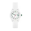 Produktbild: Lacoste Analog Quarzuhr für Kinder Kollektion LACOSTE.12.12 Kids mit Weisses Silikonarmband - 2030039