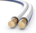 Produktbild: PureLink Lautsprecherkabel OFC 2x4,00mm² 25m weiß Referenzklasse Hifi Audio