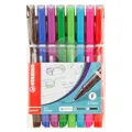 Produktbild: STABILO Sensor F - Fineliner Mit Gepolstert F-Tip - 8 IN Packung - Sortiert