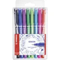 Produktbild: Fineliner STABILO SENSOR F COLORTANGLE Edition fein 8er Pack Feinschreiber