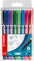 Produktbild: STABILO - Fineliner mit gefederter Spitze - SENSOR F - fein - 8er Pack