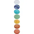 Produktbild: Chakra Steine-Set | 7 Scheibensteine im Baumwollbeutel
