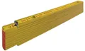 Produktbild: STABILA Gliedermaßstab 2 m Holz Type 707 Gelb Zollstock Holzgliedermaßstab 200cm