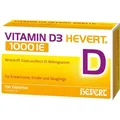Produktbild: VITAMIN D3 HEVERT 1000 I.E. Tabletten 100 St. PZN 19448938