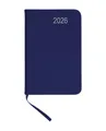 Produktbild: Livepac-Office Taschenkalender 2026 / ca DIN A7 / mit PU Einband/Farbe: blau