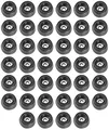 Produktbild: Adam Hall Hardware 4903 M40 AH - 40er Set Gummifuß 20 x 9 mm schwarz im Beutel