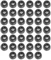 Produktbild: 40 Gummifüße 20 x 9 Adam Hall 4903 Gummifuß Boxenfuß Boxenfüße Gehäusefüße Füße