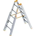 Produktbild: Layher Treppenstehleiter Topic 1061 5 Sprossen, Länge 1,55 m