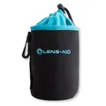 Produktbild: LENS-AID Neopren Objektivbeutel mit Fleece-Fütterung als Set oder einzeln Objektivtasche BZW. Köcher als Schutz für Objektiv, Blitz, Monitor, Kamera-Zubehör - XS